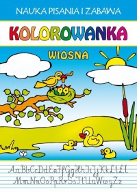 Kolorowanka. Wiosna - okładka książki