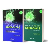 Koronawirus SARS-CoV-2 + suplement - okładka książki