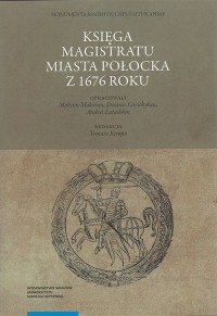 Księga magistratu miasta Połocka - okładka książki