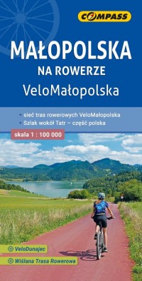 Małopolska na rowerze, VeloMałopolska - okładka książki