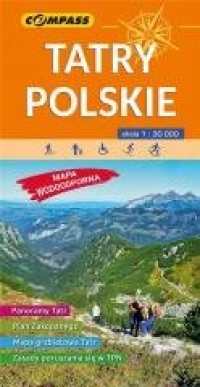 Mapa - Tatry Polskie 1:30 000 - okładka książki