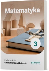 Matematyka. SBR 3. Podręcznik - okładka podręcznika