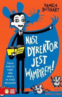 Nasz dyrektor jest wampirem! - okładka książki