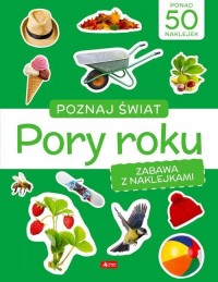 Poznaj świat. Zabawa z naklejkami. - okładka książki