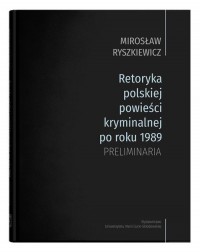 Retoryka polskiej powieści kryminalnej - okładka książki