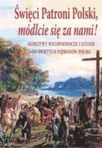 Święci patroni Polski - okładka książki