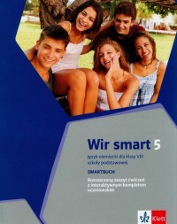 Wir smart 5 Smartbook + kod - okładka podręcznika