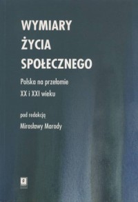Wymiary życia społecznego. Polska - okładka książki