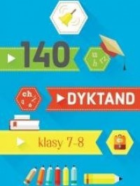 140 dyktand Klasy 7-8 - okładka podręcznika