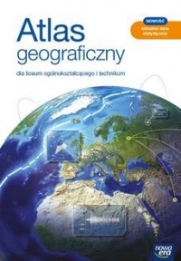 Atlas Geograficzny LO 2021 BR NE - okładka podręcznika