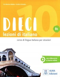 Dieci B1 Lezioni di italiano - okładka podręcznika