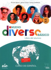 Diverso basico Nuevo A1+A2 podręcznik - okładka podręcznika