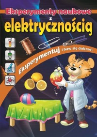 Eksperymenty naukowe z elektrycznością - okładka książki