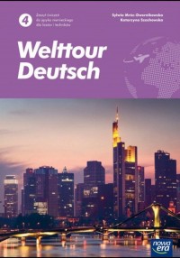 J. Niemiecki 4 Welttour Deutsch. - okładka podręcznika