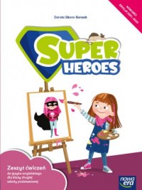 Język angielski Super Heroes. Zeszyt - okładka podręcznika