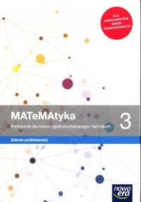 MATeMAtyka LO 3 ZP Podr. 2021 - okładka podręcznika