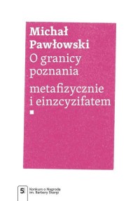 O granicy poznania. metafizycznie - okładka książki