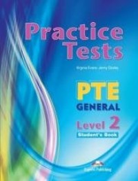 PTE General Level 2 Practice Tests - okładka podręcznika