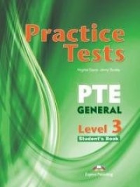 PTE General Level 3 Practice Tests. - okładka podręcznika