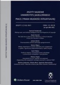 Zeszyty Naukowe UJ 2(152)/2021 - okładka książki