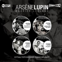 Arsene Lupin. PAKIET (CD mp3) - pudełko audiobooku