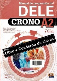 Crono DELE A2 Podręcznik do nauki - okładka podręcznika