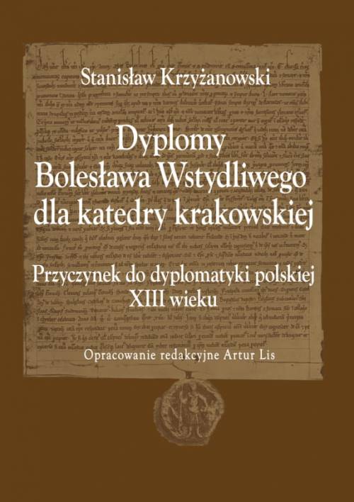Dyplomy Bolesława Wstydliwego dla - okładka książki