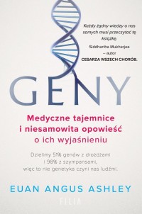 Geny - okładka książki