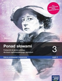 Język Polski. LO 3. Ponad słowami - okładka podręcznika
