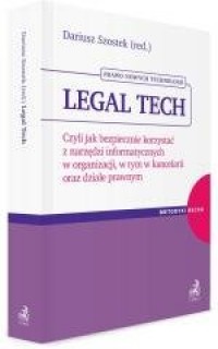 Legal tech - okładka książki