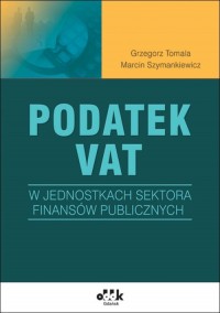 Podatek VAT w jednostkach sektora - okładka książki