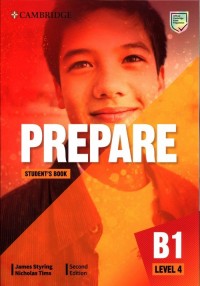 Prepare Level 4 Students Book. - okładka podręcznika