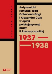 Antysemicki rumuński rząd Octaviana - okładka książki