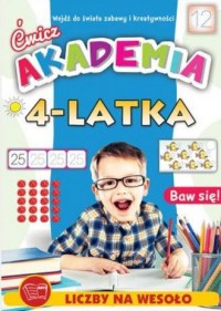 Ćwicz Akademia 4-latka - okładka podręcznika