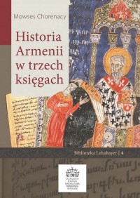 Historia Armenii w trzech księgach - okładka książki