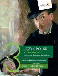 J. Polski LO 3 Sztuka wyrazu cz.1 - okładka podręcznika