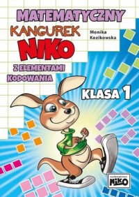 Matematyczny kangurek Niko z elementami - okładka książki
