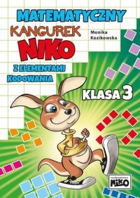 Matematyczny kangurek Niko z elementami - okładka książki