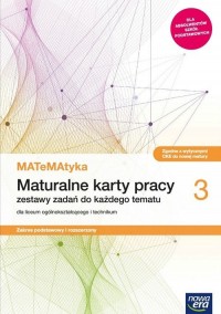 MATeMAtyka. LO 3. Maturalne Karty - okładka podręcznika