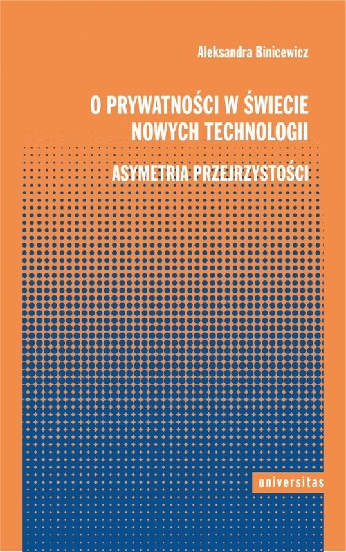 O prywatności w świecie nowych - okładka książki