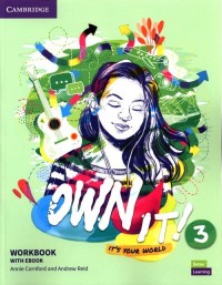 Own it! 3 Workbook with Ebook - okładka podręcznika