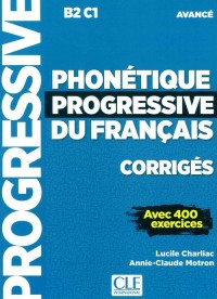 Phonetique progressive du francais - okładka podręcznika