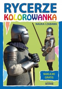 Rycerze Kolorowanka - okładka książki
