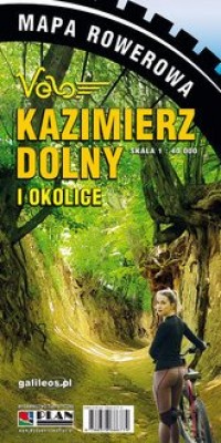 Velo Kazimierz Dolny - mapa papierowa - okładka książki