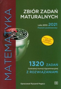Zbiór zadań maturalnych 2010-2021 - okładka podręcznika