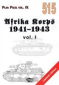 Afrika Korps 1941-1943 vol.I. Plan - okładka książki
