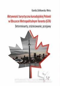 Aktywność turystyczna kanadyjskiej - okładka książki