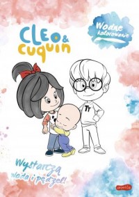 Cleo i Cuquin. Wodne kolorowanie - okładka książki