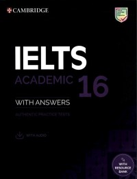 IELTS 16 Academic Students Book - okładka podręcznika