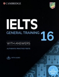 IELTS 16 General Training Students - okładka podręcznika